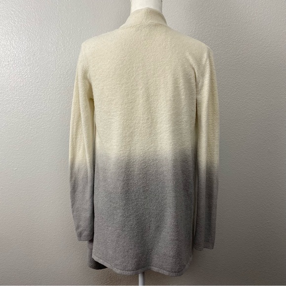 Barefoot Dreams Calypso Lite Ombré Wrap Grey Cardigan - Picture 7 of 9